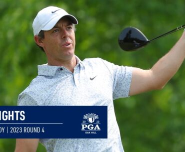 Rory McIlroy Finishes With a 1-Under 69 | Round 4 | 2023 PGA Championship