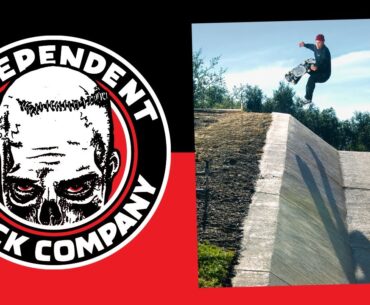 Omar Hassan Plants The Latest Independent Trucks AD | Behind The AD
