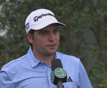 Mateo Fernández de Oliveira Thursday Flash Interview 2023 The Masters Tournament · Round 1
