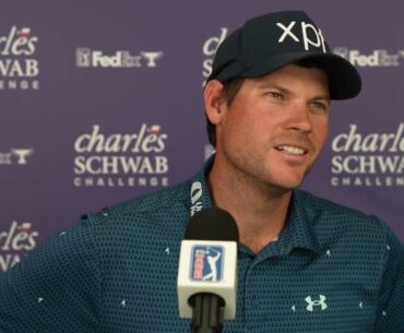 Adam Schenk Thursday Flash Interview 2023 Charles Schwab Challenge