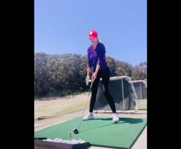 golf girl swing#angel girl #golf