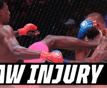 Harmful Jaw Injury by Phil Davis! | Bellator MMA