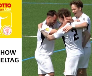 Torshow 36. Spieltag LOTTO Hessenliga 2022/2023
