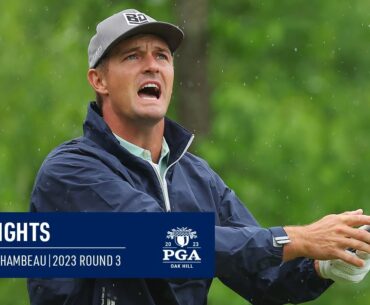 Bryson DeChambeau Fires Even-Par 70 | Round 3 | 2023 PGA Championship