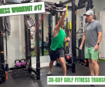 Upper Body Golf Fitness Workout