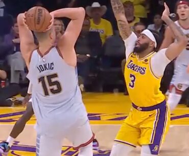 Nikola Jokić Hits WILD Shot Over Anthony Davis 😳