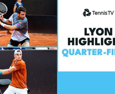 Norrie Battles Baez, Draper vs Cerundolo & More! | Lyon 2023 Highlights Quarter-Finals