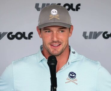Bryson DeChambeau Crushers Wednesday Interview 2023 LIV Golf Washington DC © LIV Golf