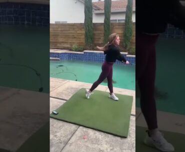 Lexi Booras reaching 118 mph with her SuperSpeed Green Club at 16 years old. #UnleashYourSpeed
