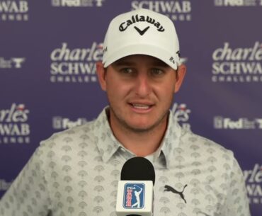 Emiliano Grillo Friday Flash Interview 2023 Charles Schwab Challenge