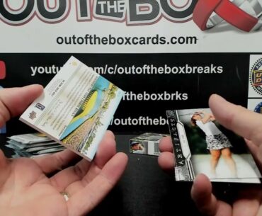 Out Of The Box Group Break #13198 UPPER DECK GOLF 2 BOX LETTER RANDOM