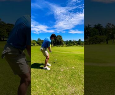 Texas wedge for the win☢️🔥 #golf #golfer #golfswing #viral #golfclub #golfshort #puttin #howtogolf