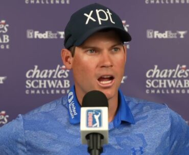 Adam Schenk Saturday Flash Interview 2023 Charles Schwab Challenge