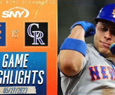 Mets vs Rockies Highlights: Mets rally from 6-0 deficit but bullpen falters & Rockies prevail  | SNY