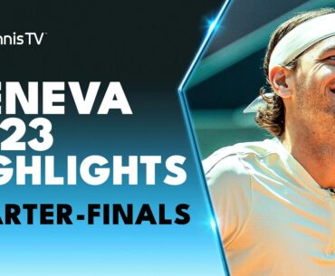 Ruud Takes On Jarry; Fritz, Zverev & Dimitrov Also In Action | Geneva 2023 Quarter-Finals Highlights