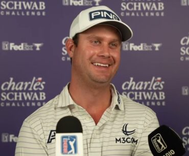 Harris English Saturday Flash Interview 2023 Charles Schwab Challenge
