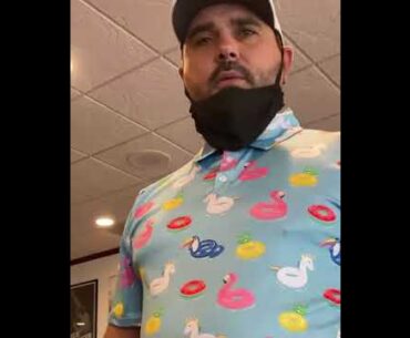 Joey Cold Cuts continues to amaze me with these golf outfits #shorts
