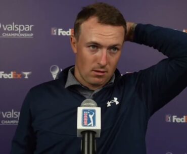 Jordan Spieth Sunday Flash Interview 2023 Valspar Championship · Round 4