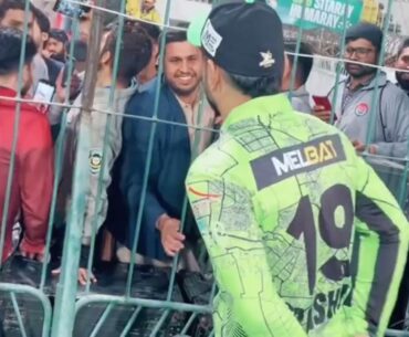 Rashid Khan Meet with his Fan's During PSL 8 2023