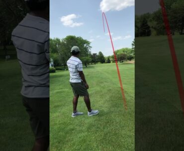 110 yards approach shot - landed 5 feet from the pin #Pls Subscribe