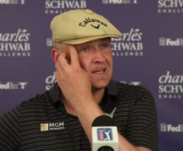 Harry Hall  Sunday Flash Interview 2023 Charles Schwab Challenge
