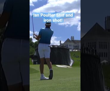 Ian Poulter stiffs one next to pin! #livgolf #golf #tomgillisgolf