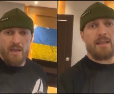 “STOP WHINING & DUCKING!” Oleksandr Usyk FIRES BACK At Tyson Fury Over Rematch Clause