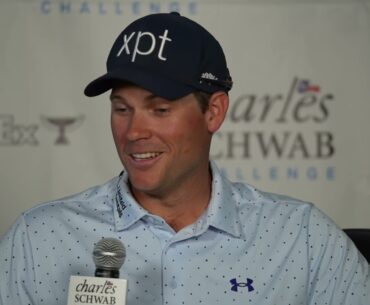 Adam Schenk Sunday Flash Interview 2023 Charles Schwab Challenge