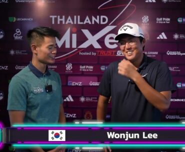 Thailand Mixed Stableford Challenge | Interview | Round 3 | Wonjun Lee | TrustGolf Tour | WPGATOUR