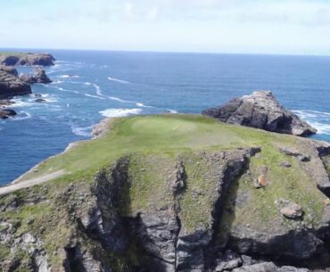 Golf de Belle Ile en Mer - drone aerial video - Overview (short) HD