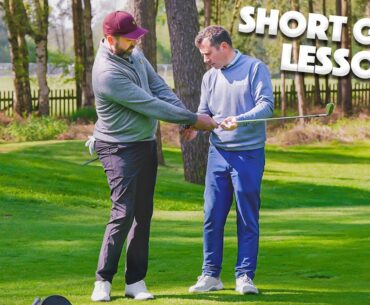 I get a lesson from the WORLDS BEST chipping coach! (Dan Grieve)