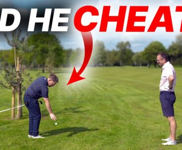 Did +2 Golfer CHEAT or use the Rules to his ADVANTAGE