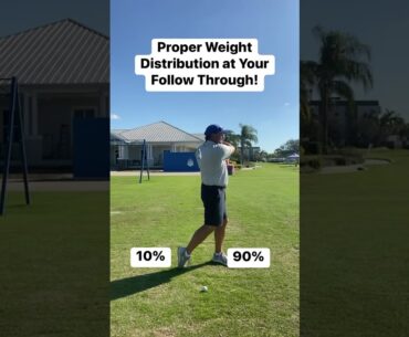 Uncover the Secret to Ideal Golf Swing Weight Distribution!