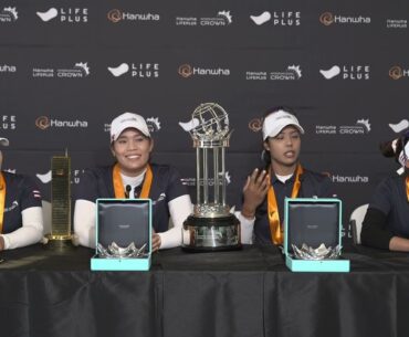 Thailand Team Winner Sunday Press Conference 2023 International Crown