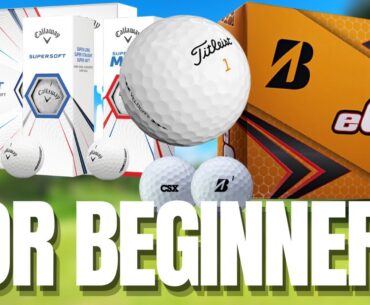 TOP 5 BEST GOLF BALLS FOR BEGINNERS You Didn't Know About