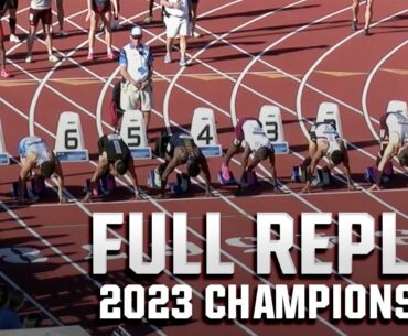 2023 NCAA DIII outdoor track & field championship (May 26) I FULL REPLAY