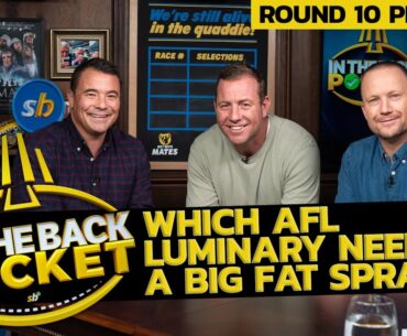 In The Back Pocket | R10  - Hawks or Roos, who wins a flag first? Which AFL journo needs a Malcom?