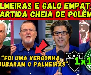 MESA REDONDA | PALMEIRAS EMPATA EM PARTIDA CHEIA DE POLÊMICAS #PALMEIRAS #ABELFERREIRA #MESAREDONDA