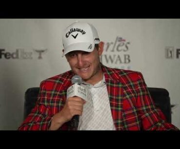 Emiliano Grillo Sunday Winner Press Conference 2023 Charles Schwab Challenge