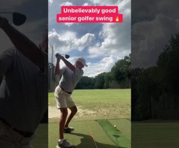 Incredible Rotational Senior Golf Swing (JChownGolf Online Coaching Student)