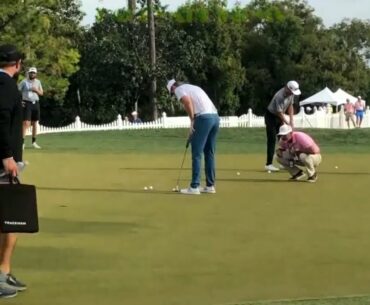 Justin Rose on the green Valspar Championship 2023
