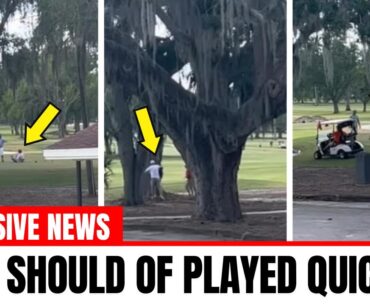 SHOCKING! Brawl between golfers breaks out AFTER GROUP PLAYS TO SLOW..