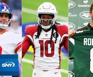 Can Aaron Rodgers lure DeAndre Hopkins to the Jets? | SNY