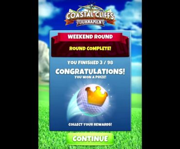 Golf Clash, Prizechest Opening - Silver*1, Bronze*1, 4th*1 - Coastal Cliffs Tournament!