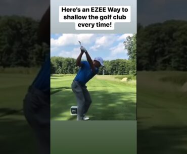Xander Schauffele Reveals His Shallow Golf Swing Trick - Full Video Link Below!