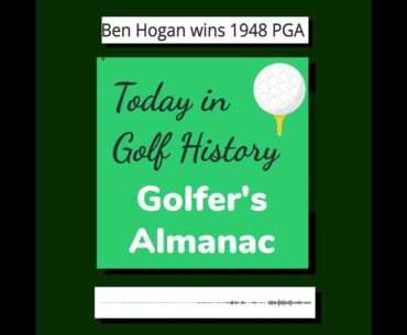 Ben Hogan wins 1948 PGA Championship