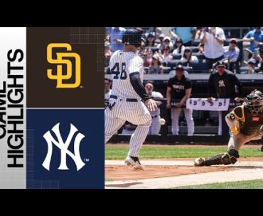 Padres vs. Yankees Game Highlights (5/27/23) | MLB Highlights
