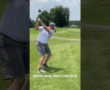 Golf Swing Fix - Bomb your drives! #golf #vlog #golfswing #shorts #golfer