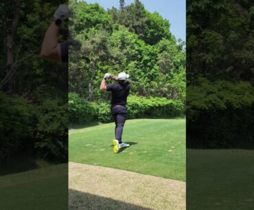 이유호프로의 측면 아이언샷 164미터 8번아이언 스윙 #내꿈은장타왕 #아이언스윙 #kpga투어프로 #golf #golfswing #kpga #페럼cc #이유호프로
