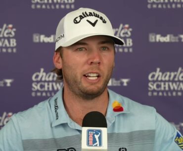 Sam Burns Thursday Flash Interview 2023 Charles Schwab Challenge
